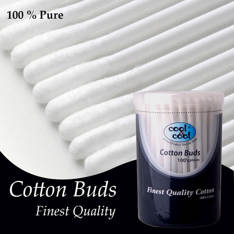 Cool & Cool Cotton Buds - 100's Pieces - Image 5